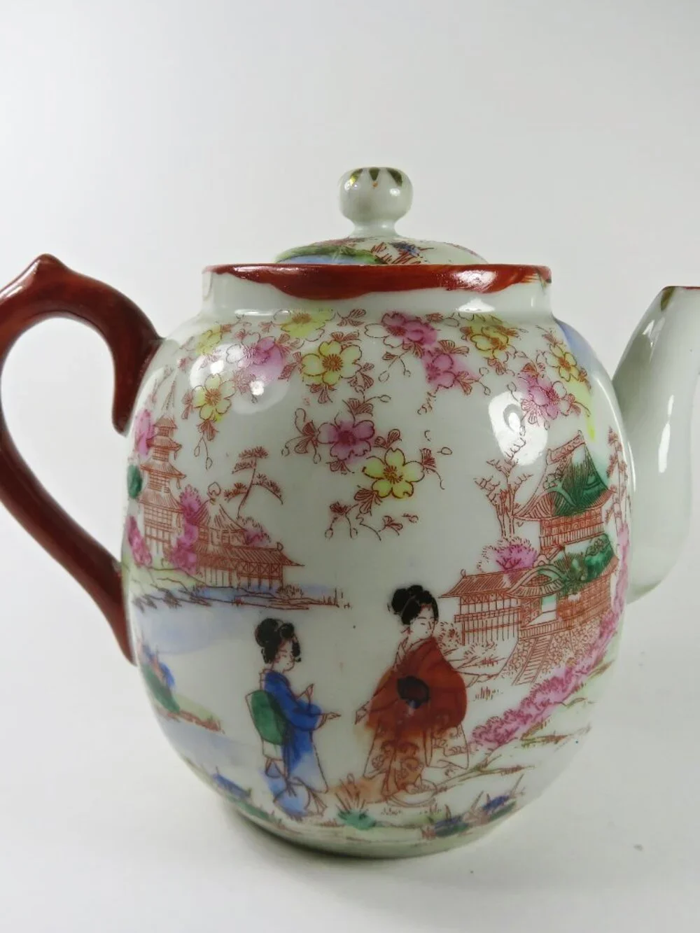 Vintage Hand Painted Japan Floral 5.5